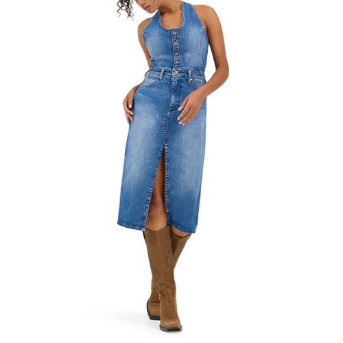 Women's Wrangler Denim Midi Dress