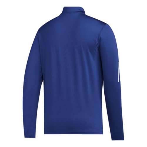 adidas Kansas Jayhawks Prime Golf Long Sleeve 1/4 Zip