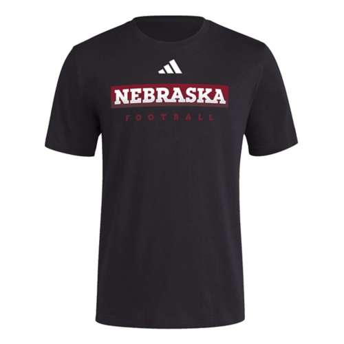 adidas Nebraska Cornhuskers Locker Room Practice T-Shirt