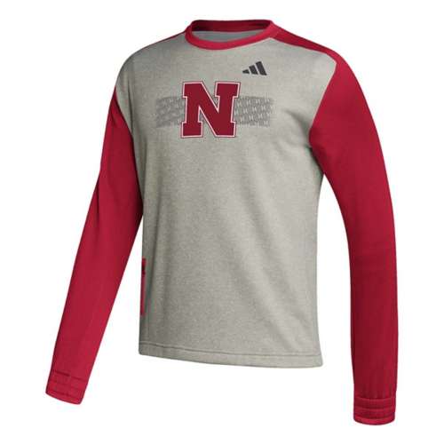 adidas Nebraska Cornhuskers Sideline Issue Crew