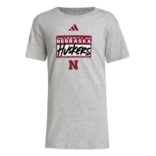 adidas Kids' Nebraska Cornhuskers What In Name T-Shirt