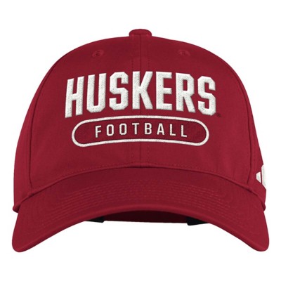 adidas Nebraska Cornhuskers Locker Room Slouch Adjustable Hat