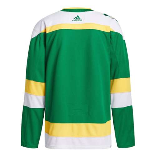 Adidas North Dakota Fighting Hawks Authentic Green Hockey Jersey