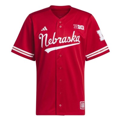 adidas Nebraska Cornhuskers Retro Baseball Jersey