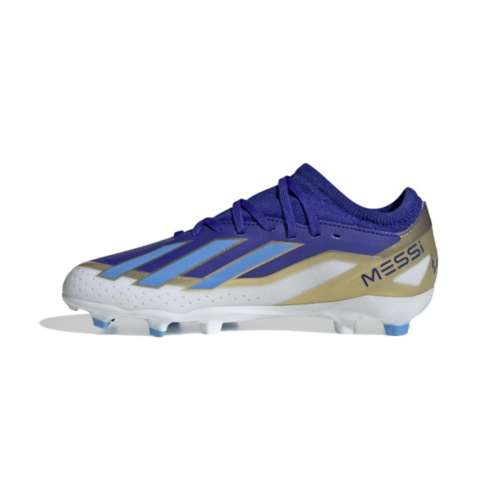Big Boys' adidas Mujer X Crazyfast Messi League Firm Ground Molded Soccer Cleats