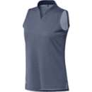 Women's adidas crate Ultimate365 Textured Sleeveless Golf Polo