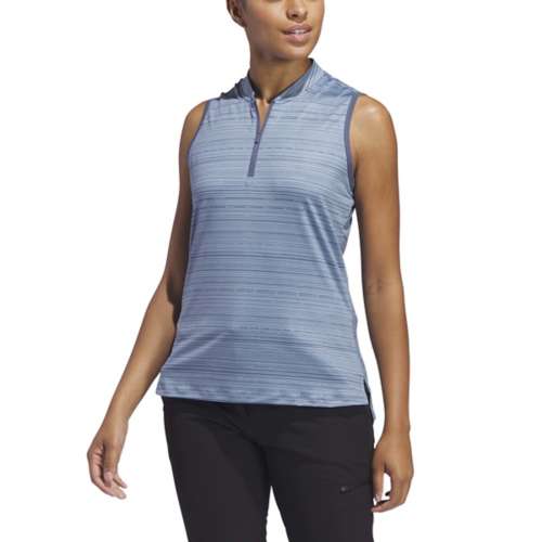 Women's adidas Ultimate365 Stripe Sleeveless beauty Polo