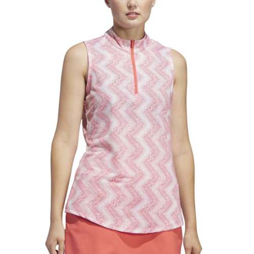 Women's adidas Ultimate365 Ottoman Sleeveless Polo