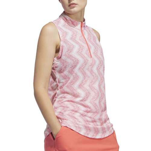 Women's adidas Ultimate365 Ottoman Sleeveless Polo