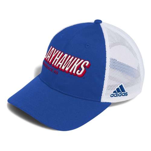 adidas Kansas Jayhawks Truck Mascot Adjustable Hat