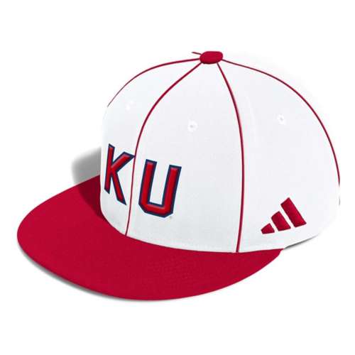 adidas Kansas Jayhawks Replica Baseball Fitted Hat