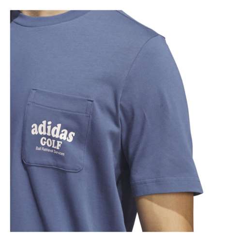 Men's adidas Ball Retrieval Graphic Pocket Golf T-Shirt