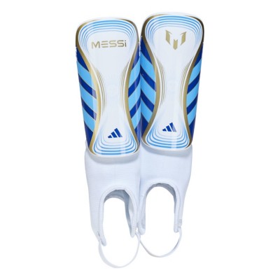 Kids' adidas blue Messi Match Soccer Shin Guards