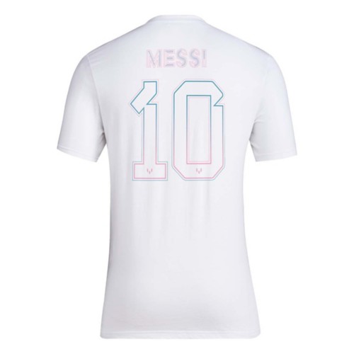 adidas Inter Miami CF Lionel Messi #10 Name & Number T-Shirt adidas Inter Miami CF Lionel Messi #10 Name & Number T-Shirt