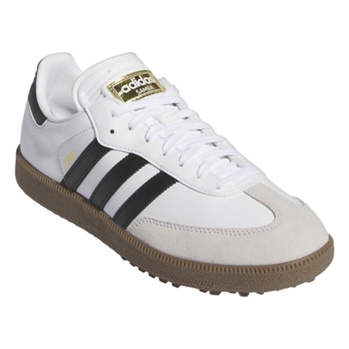 Men s Adidas Samba Spikeless Golf Shoes 12 White Black Gum