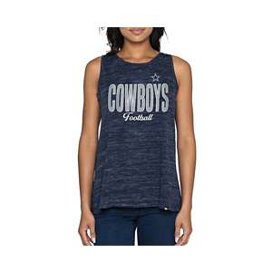 Dallas Cowboys New Era Women's Plus Size Tank Top - Navy