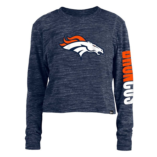 New Era Women's Denver Broncos Space Dye Long Sleeve Shirt product image