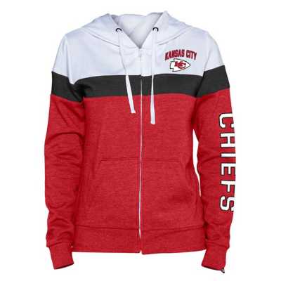 Kansas City Chiefs Football Hoodies Zipper Sweatshirt Hooded Casual Jacket  Coat