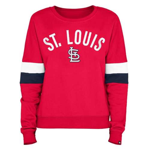 New Era Women's St. Louis Cardinals Contrast Crew