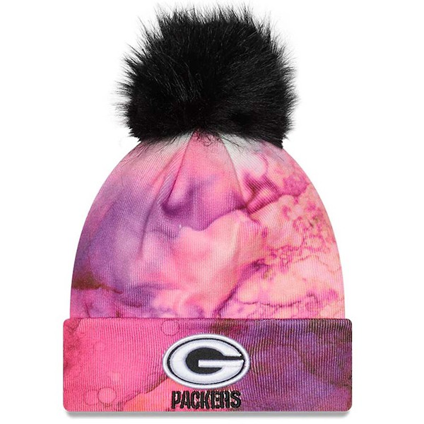 New Era Women's Green Bay Packers 2022 Crucial Catch Pom Beanie product image