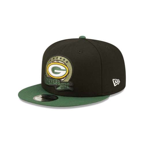 New Era Green Bay Packers 2022 Salute To Service 9Fifty Snapback Hat