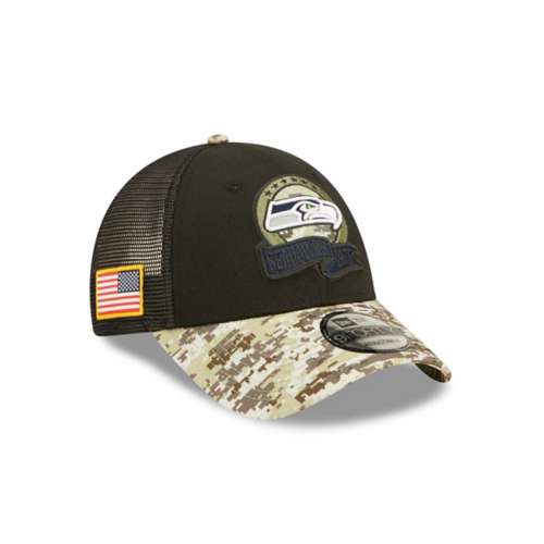 New Era Seattle Seahawks 2022 Salute To Service 9Forty Adjustable Hat