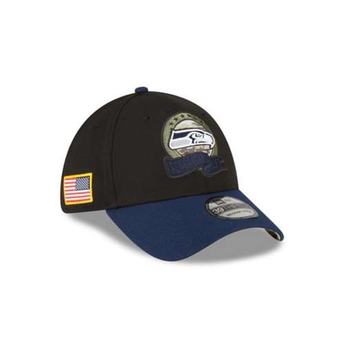 New Era Seattle Seahawks 2022 Salute To Service 39Thirty Stretch Fit Hat