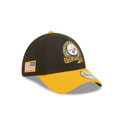 New Era Pittsburgh Steelers 2022 Salute To Service 39Thirty Stretch Fit Hat