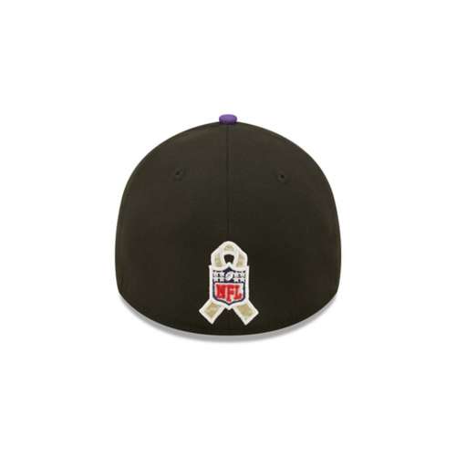 Las Vegas Raiders 2022 Salute to Service 39THIRTY Flex Fit Hat 22 / M/L