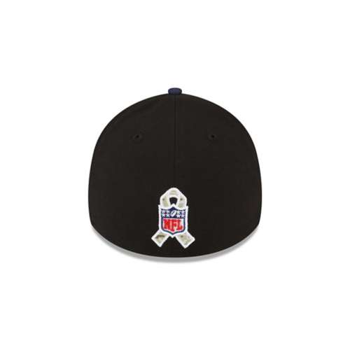 Dallas Cowboys Men's New Era Black/Navy 2022 Salute to Service 39THIRTY Flex Hat