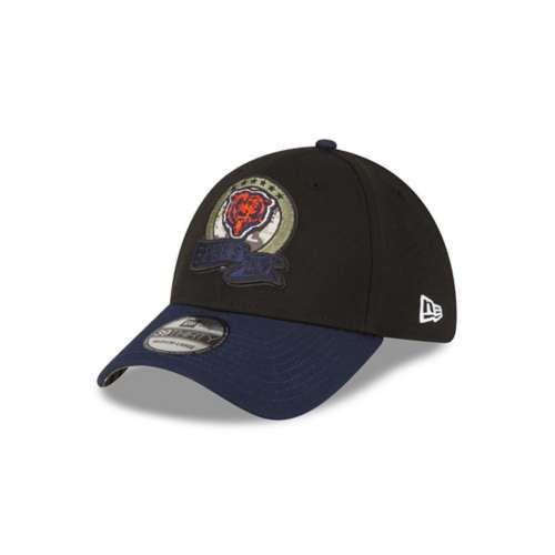 Chicago Bears NFL Salute To Service Black Trucker Cap