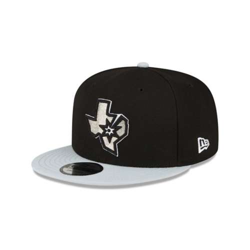 Mitchell & Ness San Antonio Spurs NBA Core Basic Snapback Hat Adjustable Cap - Black/Pink