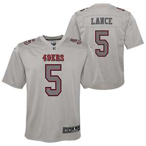 San Francisco 49ers Trey Lance Toddler Mid Tier Jersey Red / 4T