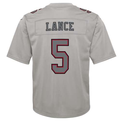 Nike Kids' San Francisco 49ers Trey Lance #5 Away Jersey