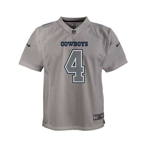 Nike Youth Dallas Cowboys Dak Prescott #4 White Game Jersey