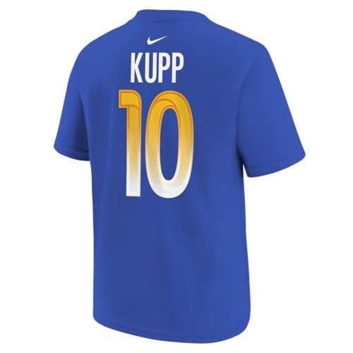 Nike Kids' Los Angeles Rams Cooper Kupp #10 Player Name & Number T-Shirt
