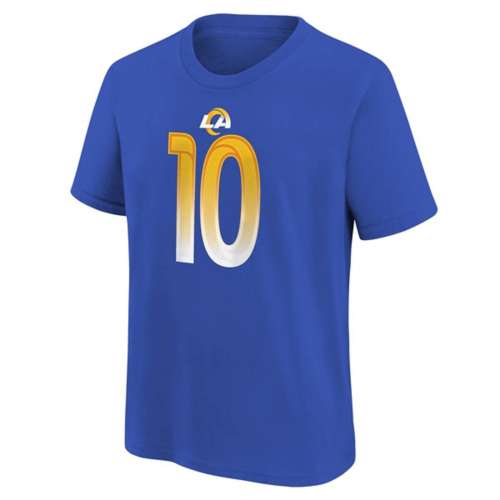 Nike Kids' Los Angeles Rams Cooper Kupp #10 Player Name & Number T-Shirt