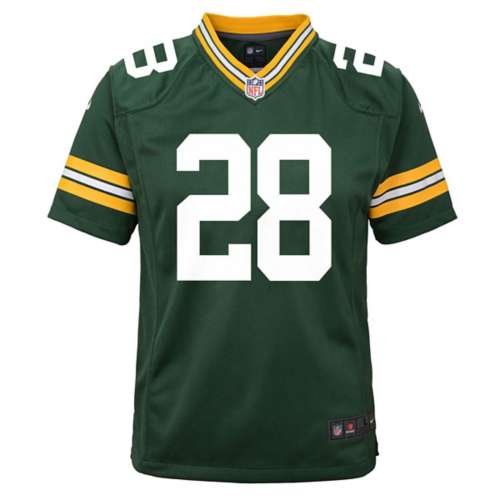 Nike Youth Green Bay Packers A.J. Dillon No. 28 Game Jersey - Green - M (Medium)