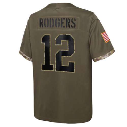 Aaron Rogers salute to service jersey