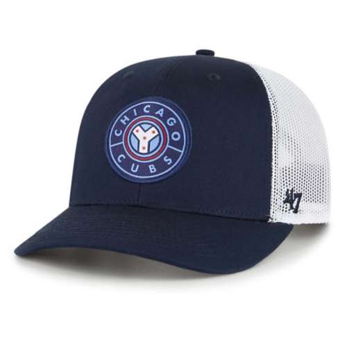 47 Brand Chicago Cubs City Connect Trucker Adjustable Hat, metallic-threading bucket hat