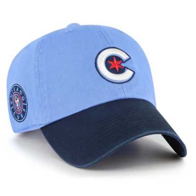 47 Brand Chicago Cubs City Connect Clean Up Adjustable Hat, Gany Grc Fz Cap  Sw Jr