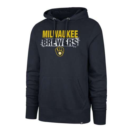 47 Brand Milwaukee Brewers Base Slide Hoodie