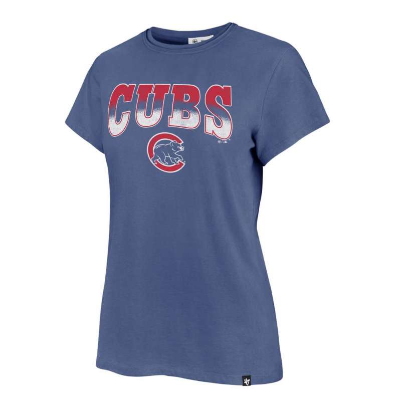 Shirt - 47 Brand Women's Chicago Cubs Fade Up Frankie T