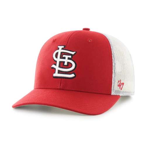 St. Louis Cardinals 47 Brand Gray with Distressed Logo Throwback