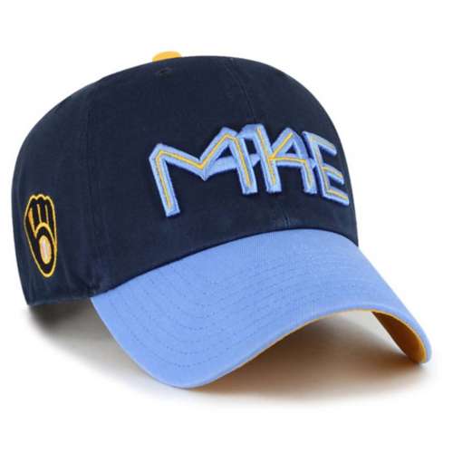 47 Brand Milwaukee Brewers City Connect Clean Up Adjustable Hat, Hotelomega Sneakers Sale Online