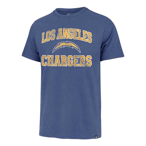 Los Angeles Chargers 47 Brand Union Arch T-Shirt Medium Blue