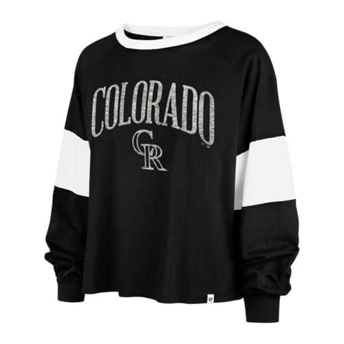 47 Brand Women's Colorado Rockies Upside Rhea Long Sleeve T-Shirt