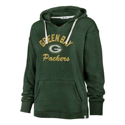 47 Brand Women's Green Bay Packers Wrap Hoodie