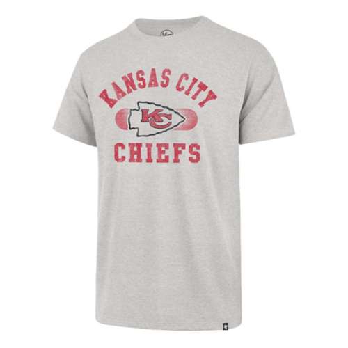 Kansas City Chiefs 47 Brand Brisk Franklin T-Shirt Small Grey Heather