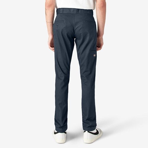 Men's Dickies Mens FLEX Skinny Fit Double Knee Work Pants